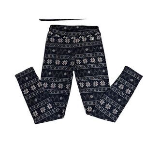 NEW! Lucky Brand Fair Isle REINDEER Women’s Pajama Bottom SUPER SOFT Sz L